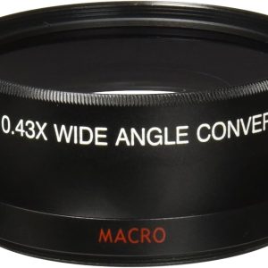 Vivitará 4358W 0.43X 58mm Wide Angle Lens,Black